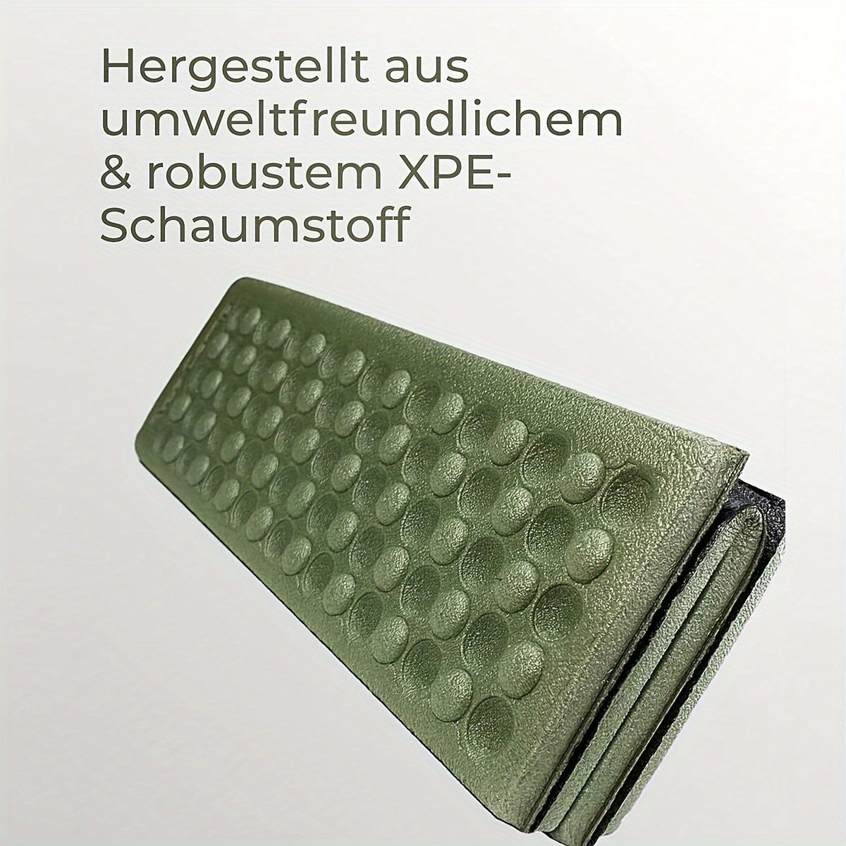 Tappetino Pieghevole Leggero – Sostenibile e Confortevole per Campeggio, Escursioni e Avventure all'Aperto