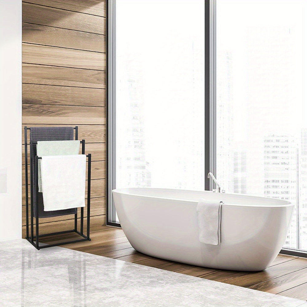 Pratico Porta Asciugamani - Per un Bagno Ordinato