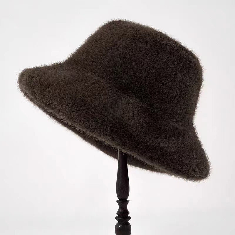 Cappello Invernale Fleur – Pelliccia Sintetica di Lusso con Protezione per le Orecchie