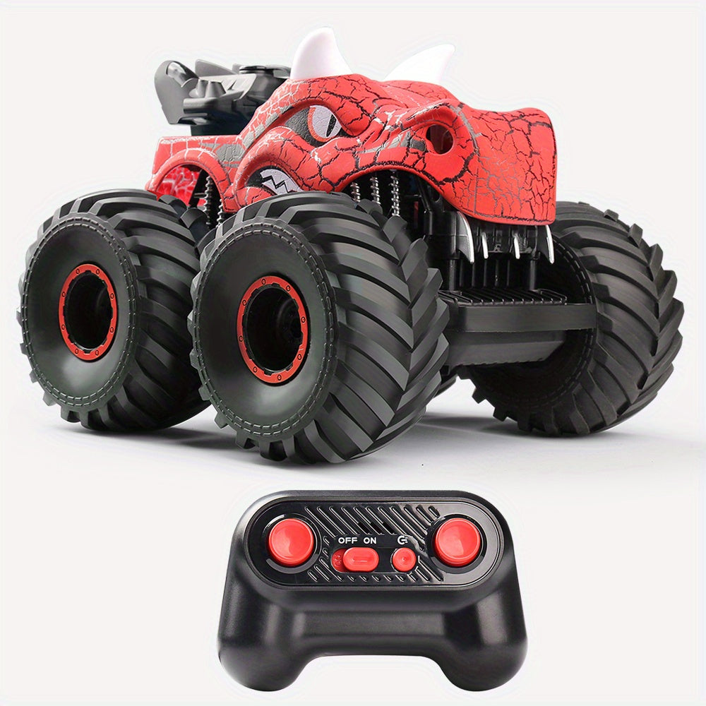 DinoBlaze Macchina acrobatica - Spettacolare Monstertruck RC con Fumo e Luce