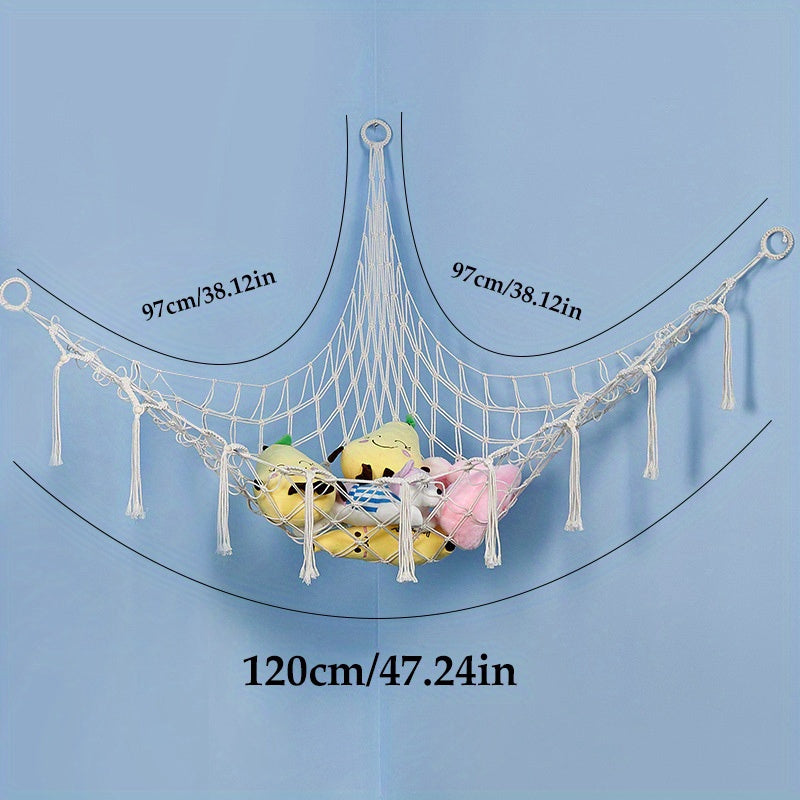 SnuggleNet Amaca per Animali di Peluche - Soluzione Elegante per la Conservazione dei Giocattoli