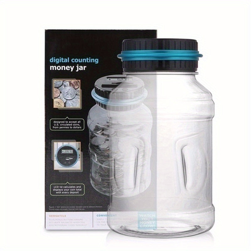Contatore di Monete Digitale - Con Display LCD per Conteggio Automatico e Grande Capacità
