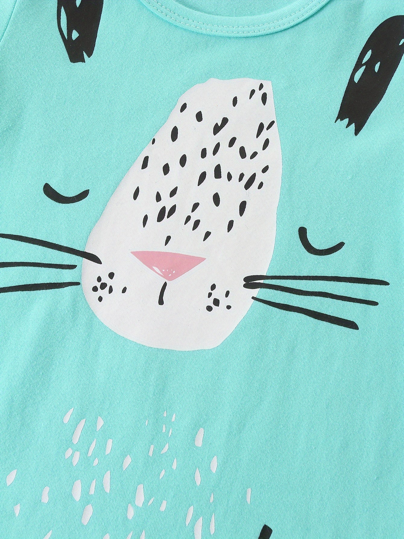 Set di 6 Body per Bambini con Stampa di Animali – Inclusi Cappellini per Bambini