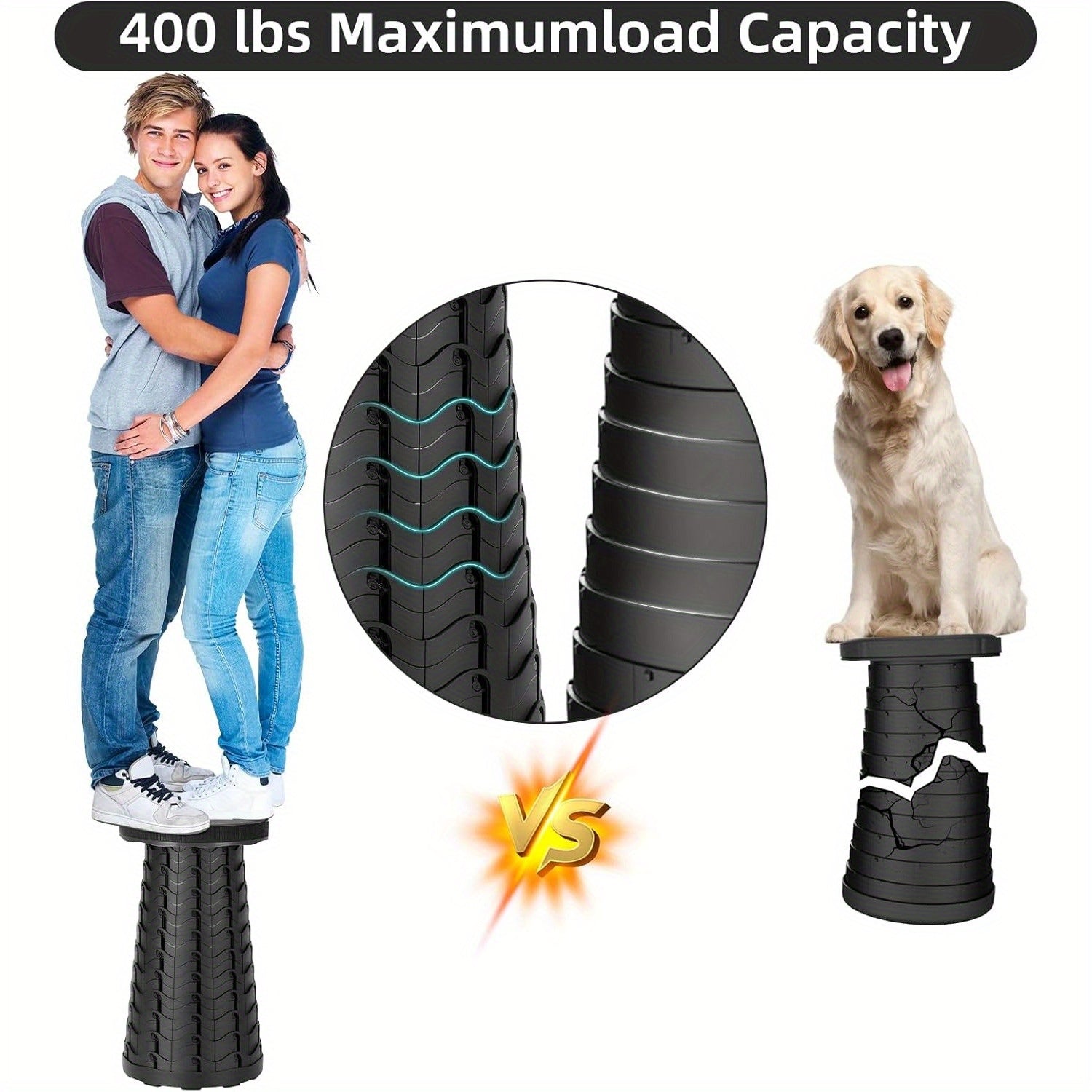 Sedia Pieghevole con Cinghia - Compatta e Robusta per Avventure all'Aperto