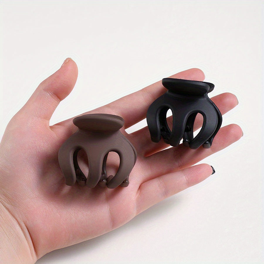 Set di Clip per Capelli Caramello Morbido – Clip Eleganti e Pratiche per Ogni Giorno