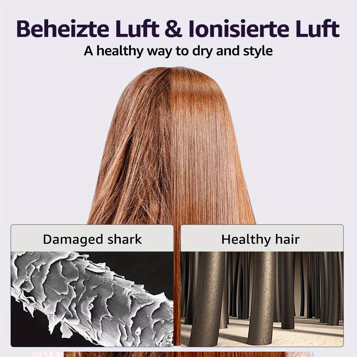 Asciugacapelli Ionico con Diffusore – Elegante, Potente e Delicato per i Tuoi Capelli