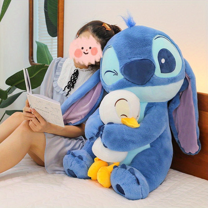 Kawaii Stitch Peluche Abbraccio - Carinissimo Pupazzo da Letto per la Buonanotte e Decorazione