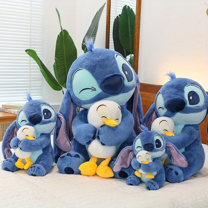 Kawaii Stitch Peluche Abbraccio - Carinissimo Pupazzo da Letto per la Buonanotte e Decorazione