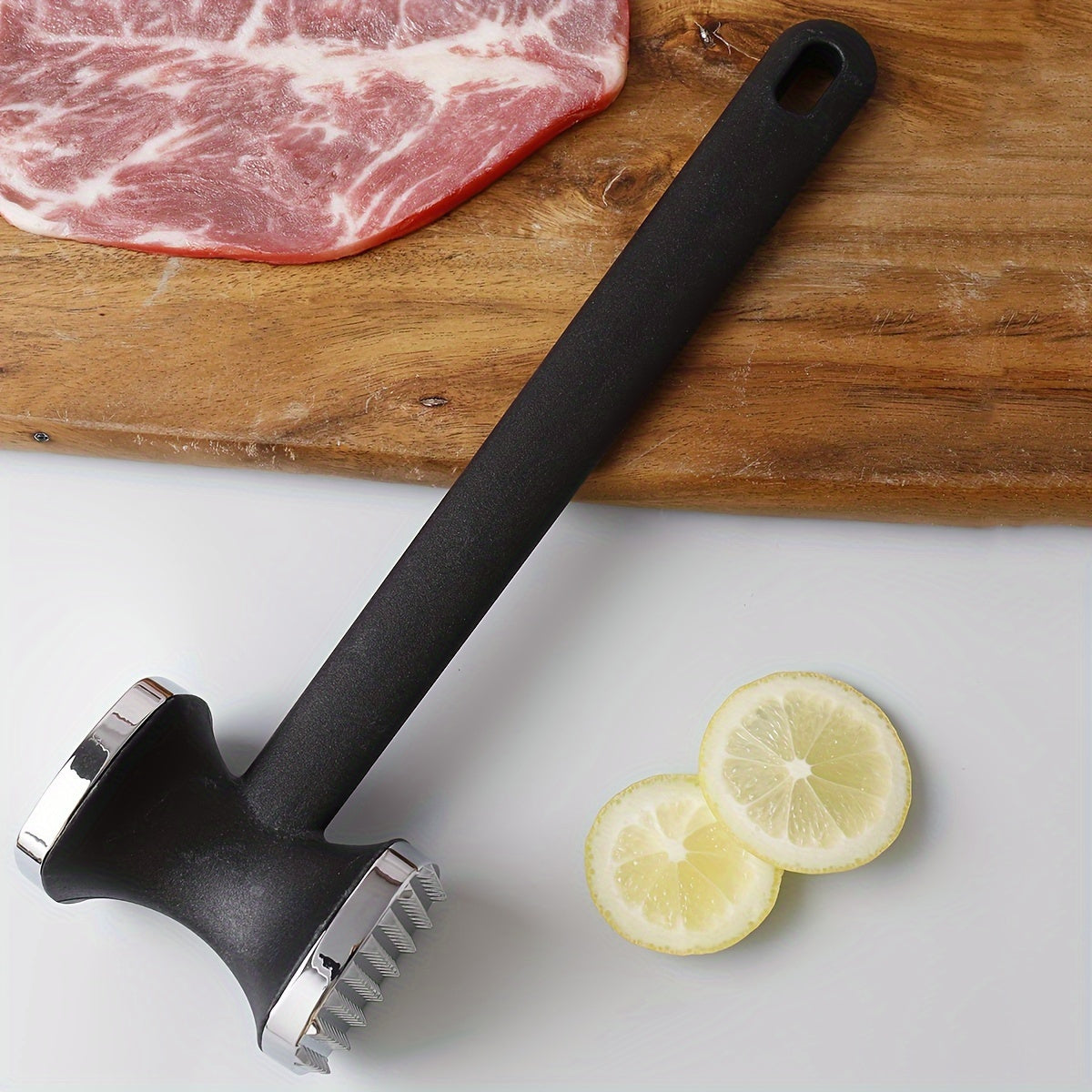 Martello per Carne Heavy Duty con Impugnatura Antiscivolo – Strumento da Cucina Efficiente e Durevole