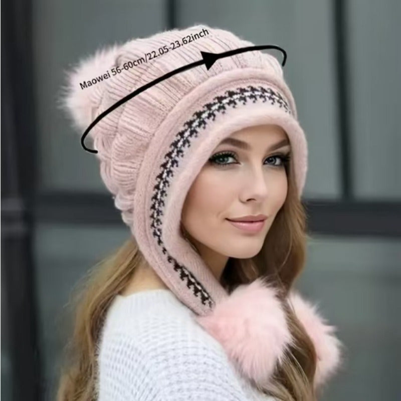 Cappello Eva Inverno con Protezione per le Orecchie – Per Stile e Calore nel Freddo