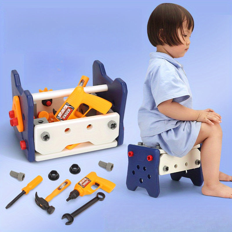 BuilderPro Set di Strumenti Educativi per Bambini - Per Costruire e Giocare Creativamente