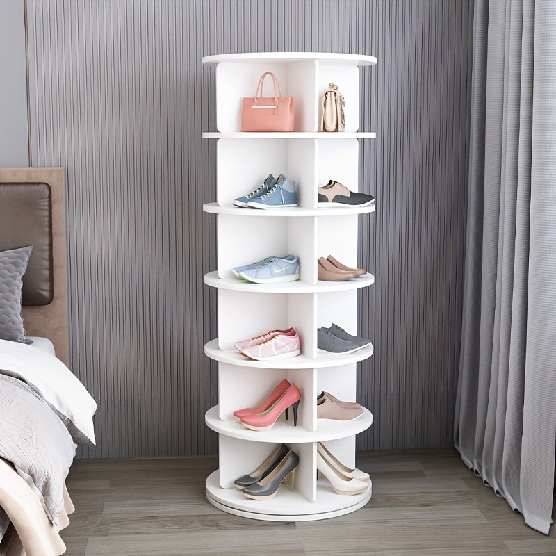 ShoeSpin 360° Scaffale Rotante per Scarpe - Salvaspazio e Multifunzionale