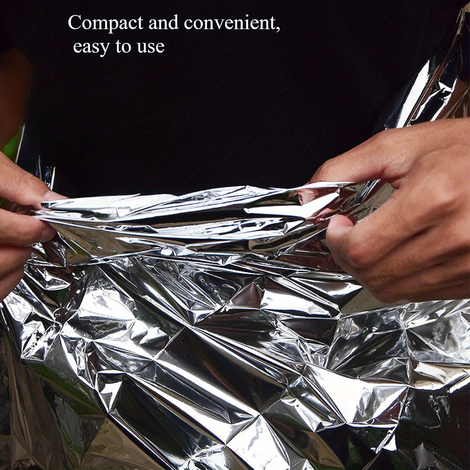 ThermoShield Coperta di Emergenza - Compatta e impermeabile, per un ottimale mantenimento del calore