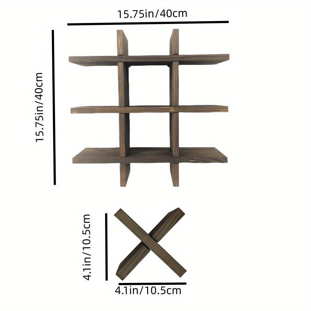 Porta Carta Igienica in Legno Rustico – Ispirato all'artigianato in legno