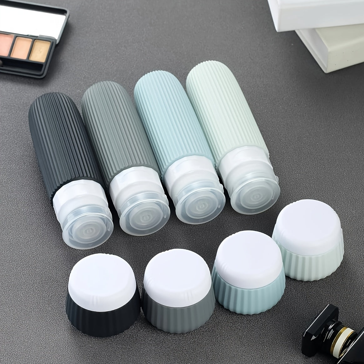 Set di Flaconi da Viaggio Pratici – Sicuri e Comodi per Viaggiare