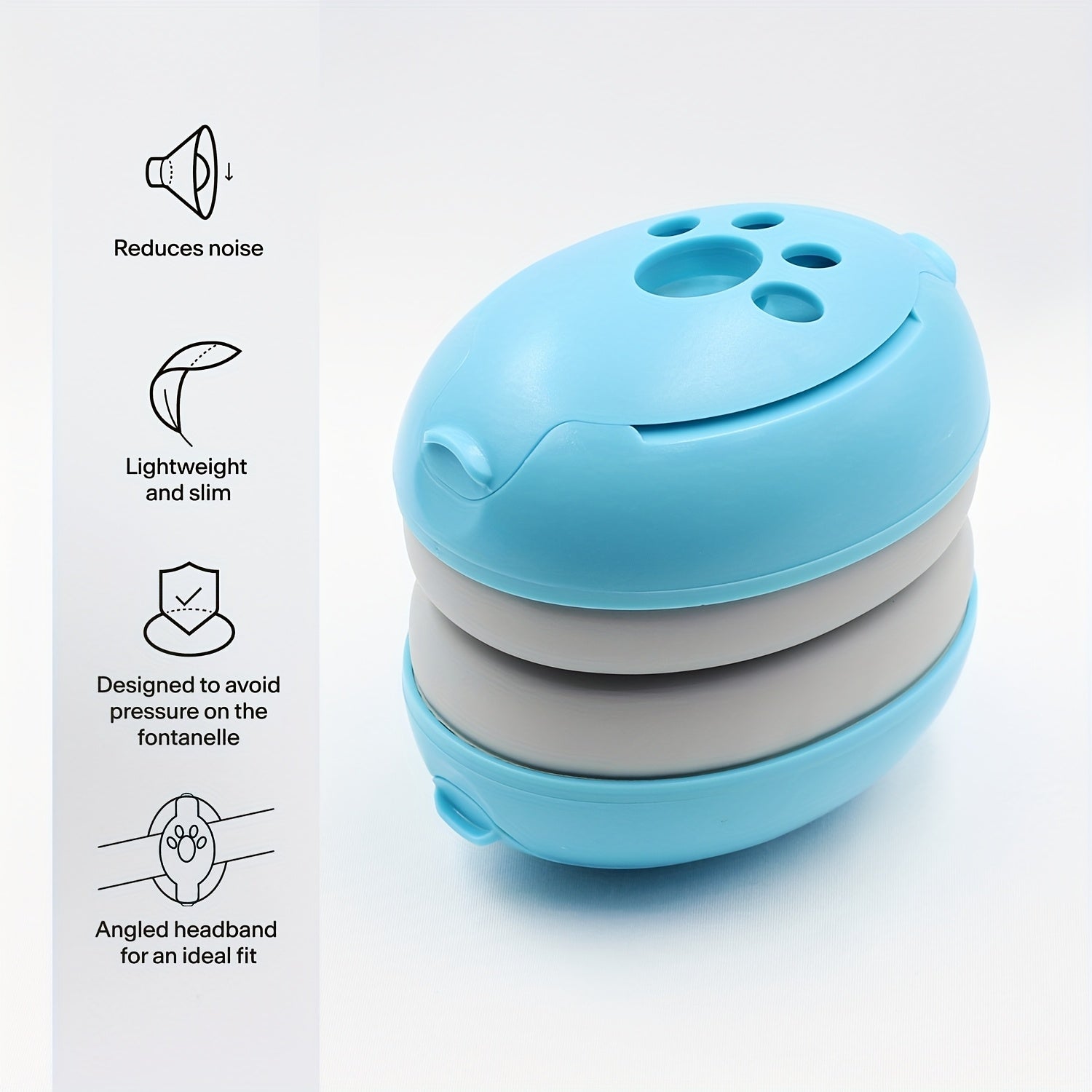 Cuffie per Bambini – Riduzione del Rumore e Fascia Antiscivolo Regolabile per Attività all'Aperto