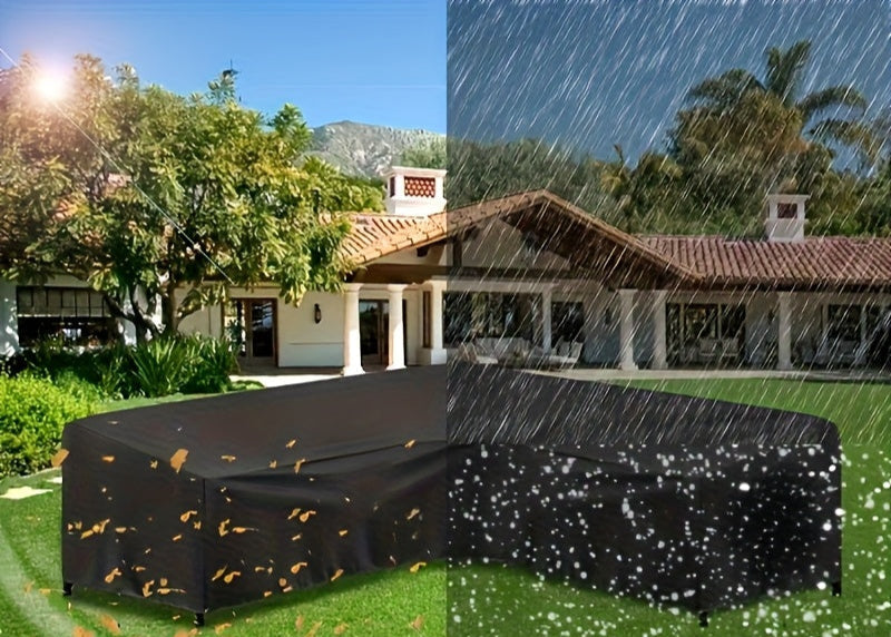 ShieldGuard Copertura Esterna – Protezione Robusta per Set di Lounge a Forma di V