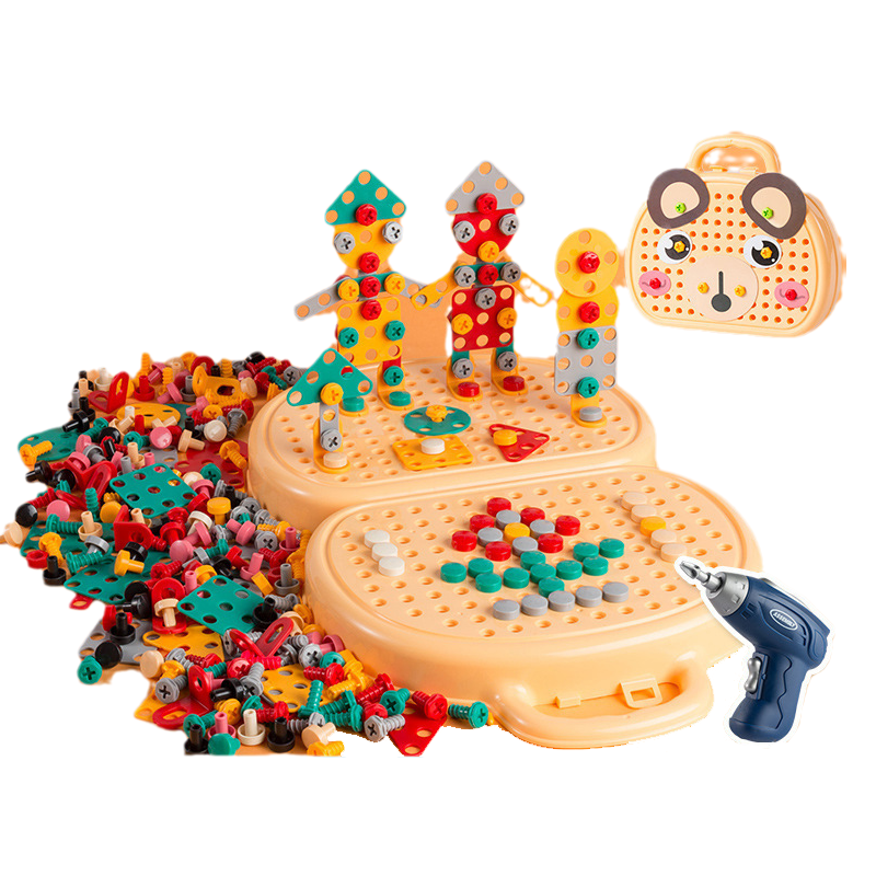KidCreative Kit - Cassetta degli Attrezzi Completa per Creatività Illimitata