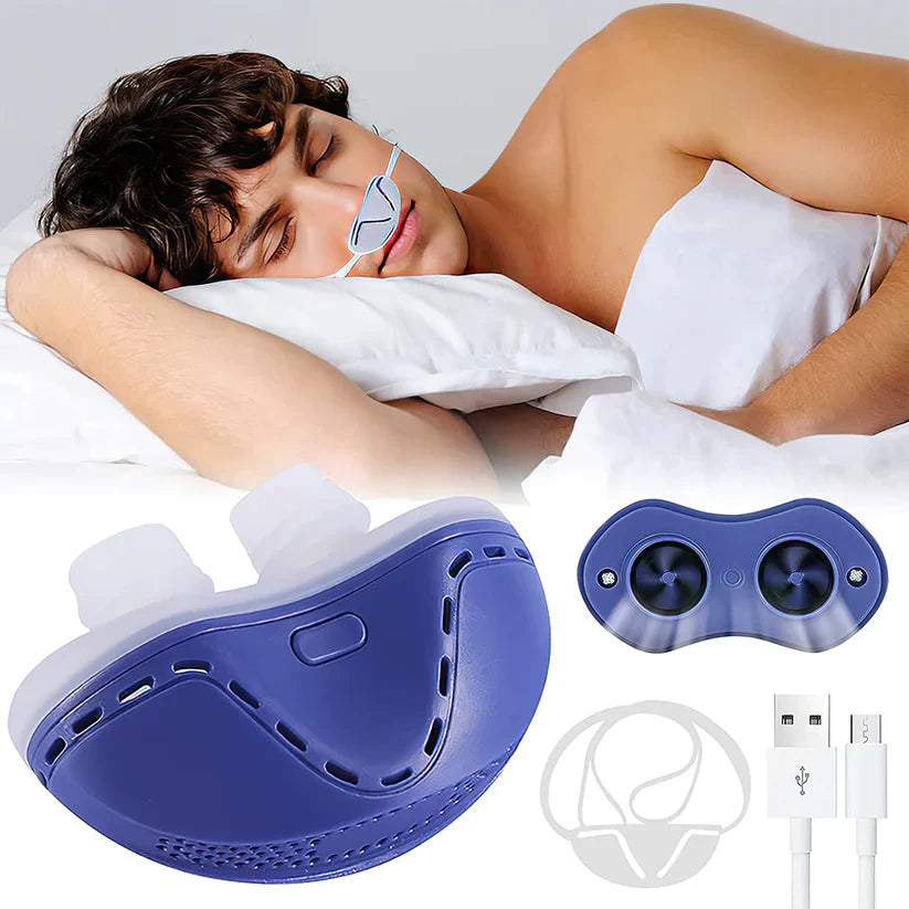 Dispositivo Anti-Russamento Dormi tranquillo – Respirazione Confortevole per Notti Tranquille