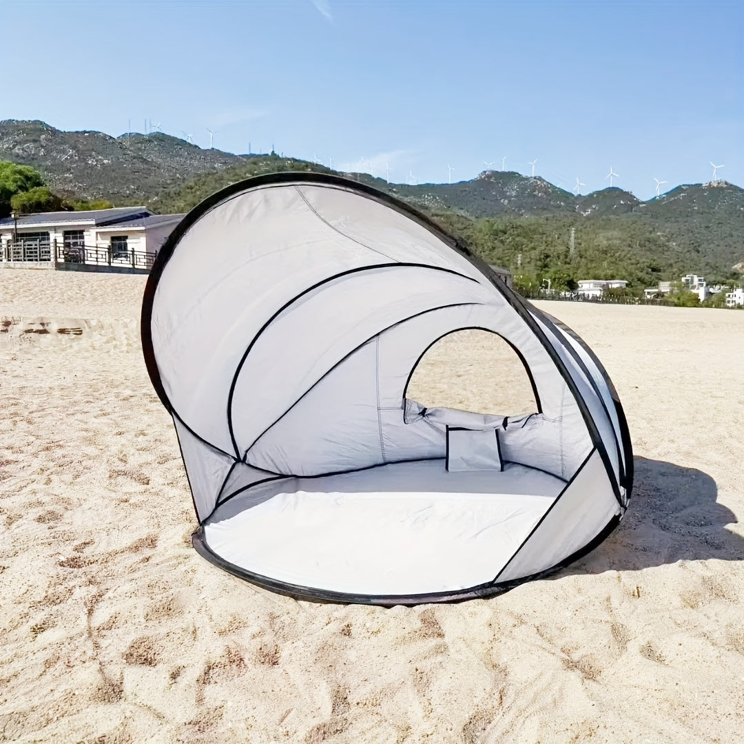 Tenda da Spiaggia Pop-Up Veloce – Facile da Montare e Protezione per Tutti