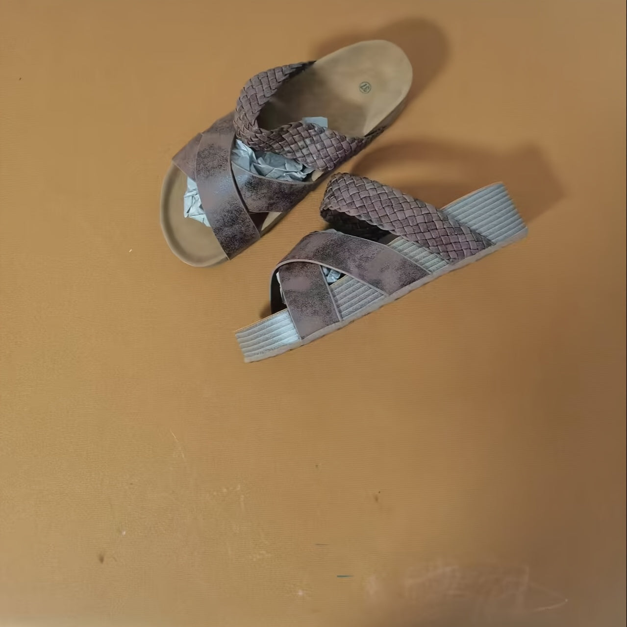 Sandali Piattaforma Intrecciati Chic per Donna – Eleganti e Confortevoli per le Giornate Estive