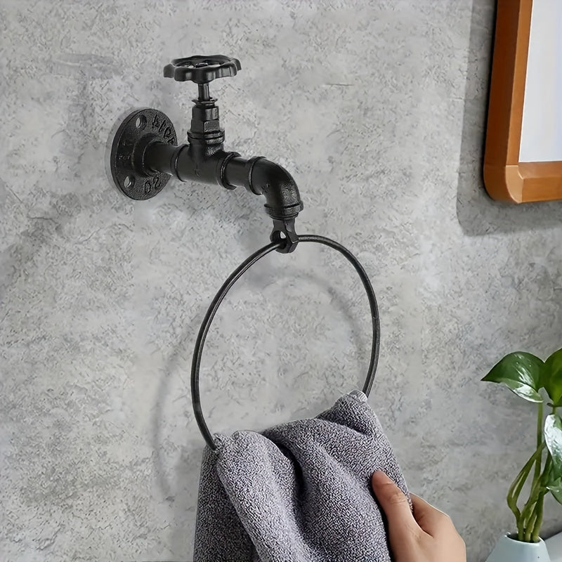 Anello per Asciugamani Industriale - Per un Interno Rustico