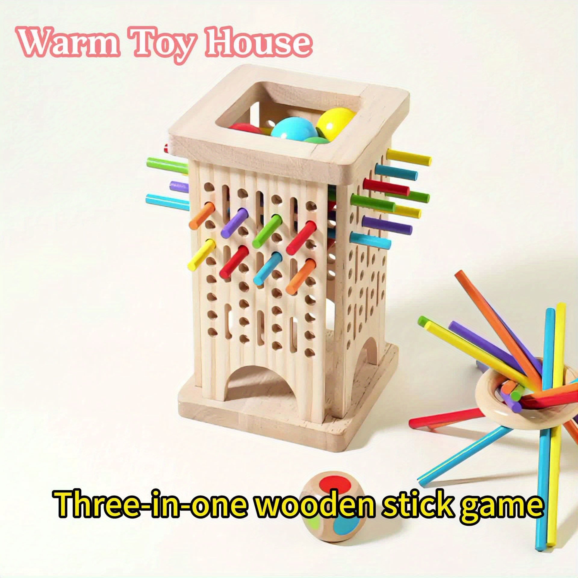 Gioco di Bacchette in Legno – Divertente e Istruttivo per Bambini