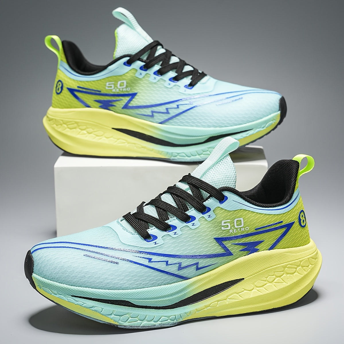 Scarpe da Corsa Leggere e Traspiranti per Uomini – Allenatori Eleganti per Esterni