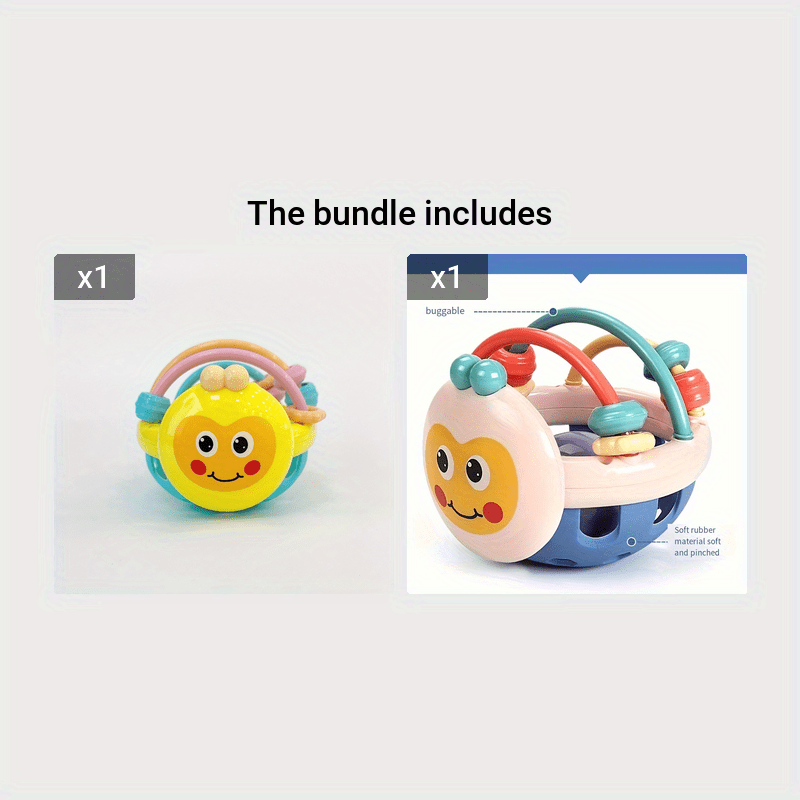 Giocattolo Educativo a Forma di Ape – Per Sviluppo Motorio e Sensoriale