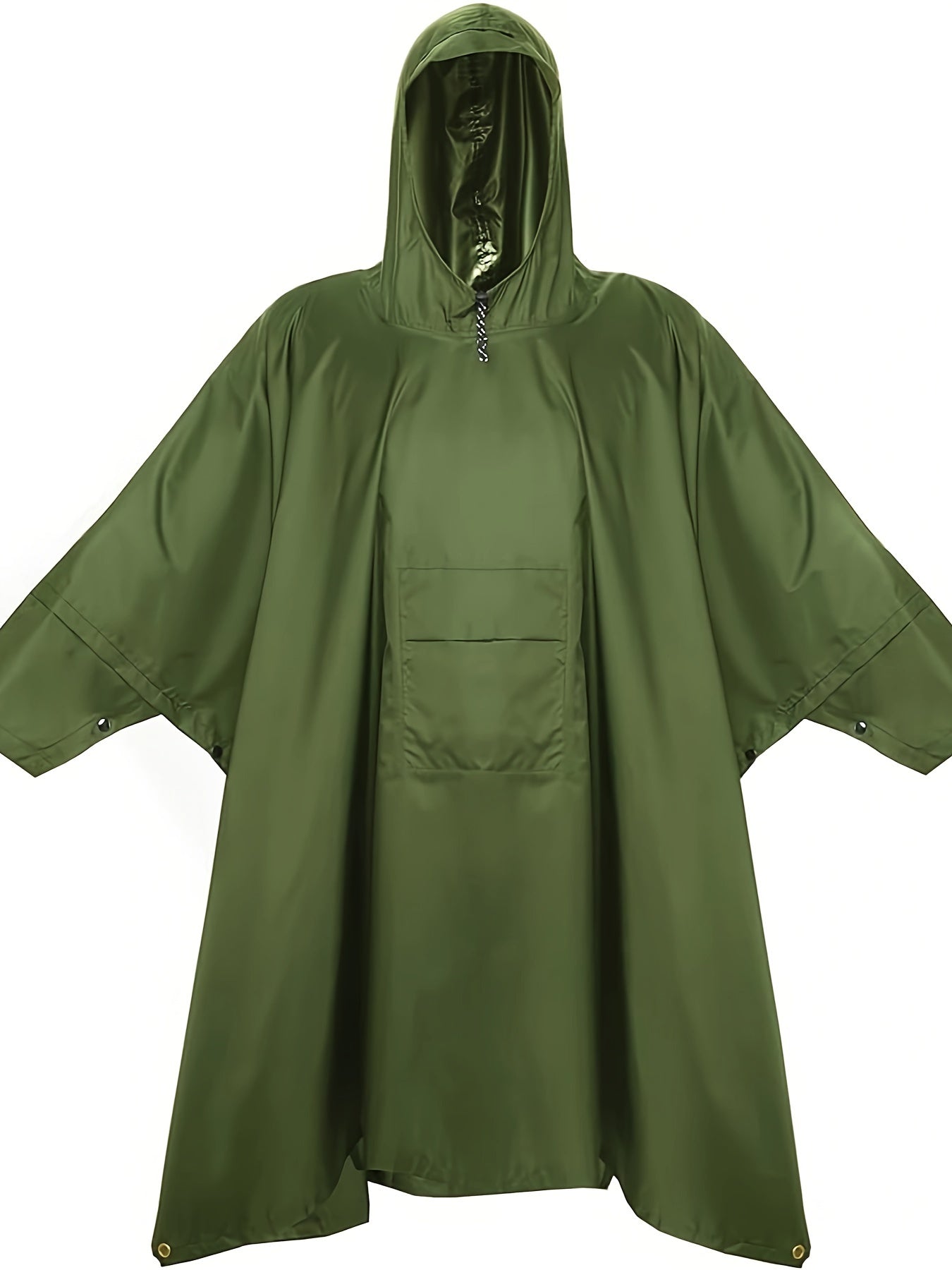 Poncho 3-in-1 Impermeabile – Multifunzionale e Traspirante per Escursionismo, Campeggio e Ciclismo