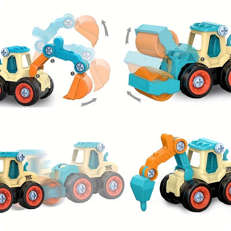 Set di Costruzione Camion Fai-da-Te - Giocattolo Creativo per Bambini