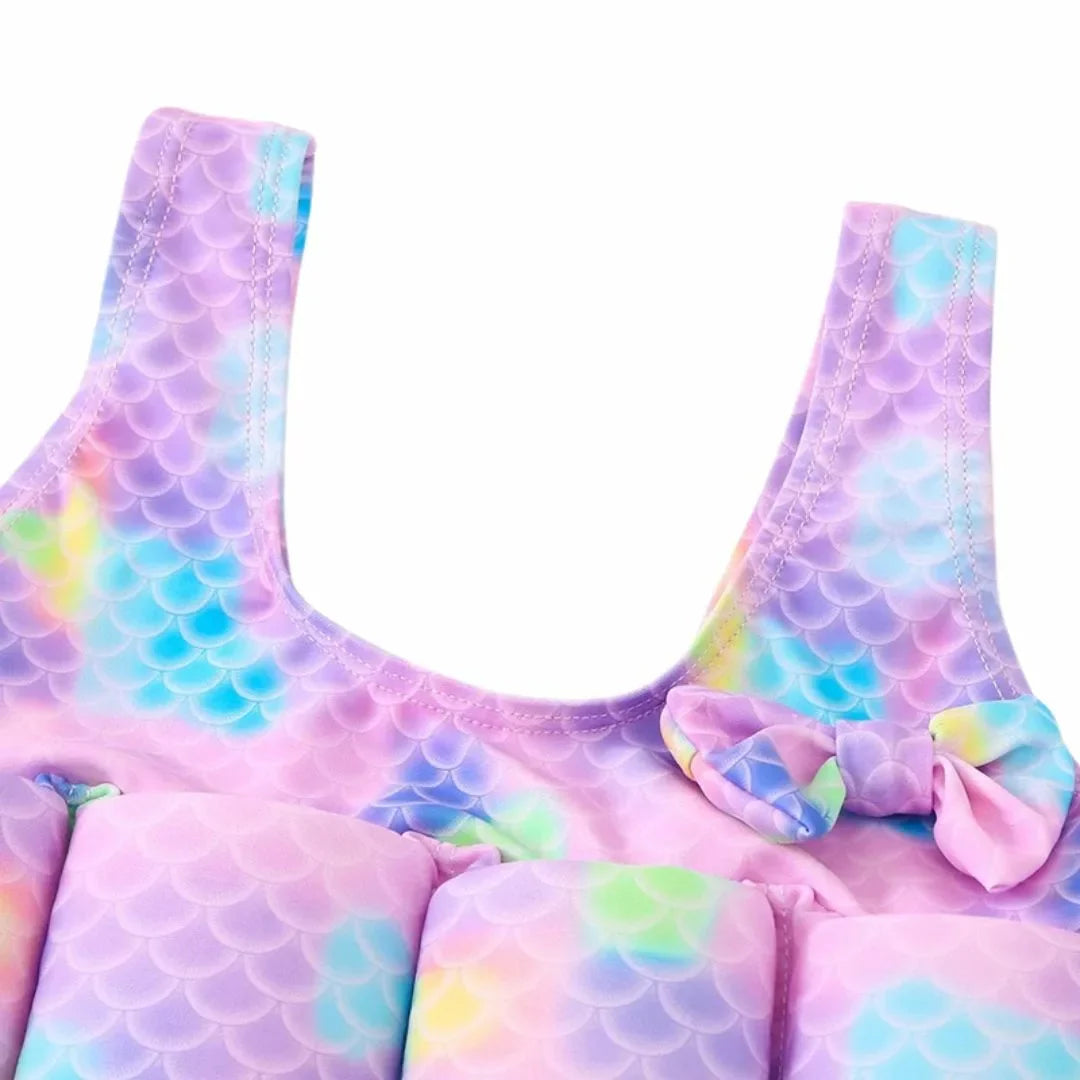 Costume da Bagno per Bambine con Galleggianti e Gonnina – Sicuro Divertimento in Acqua