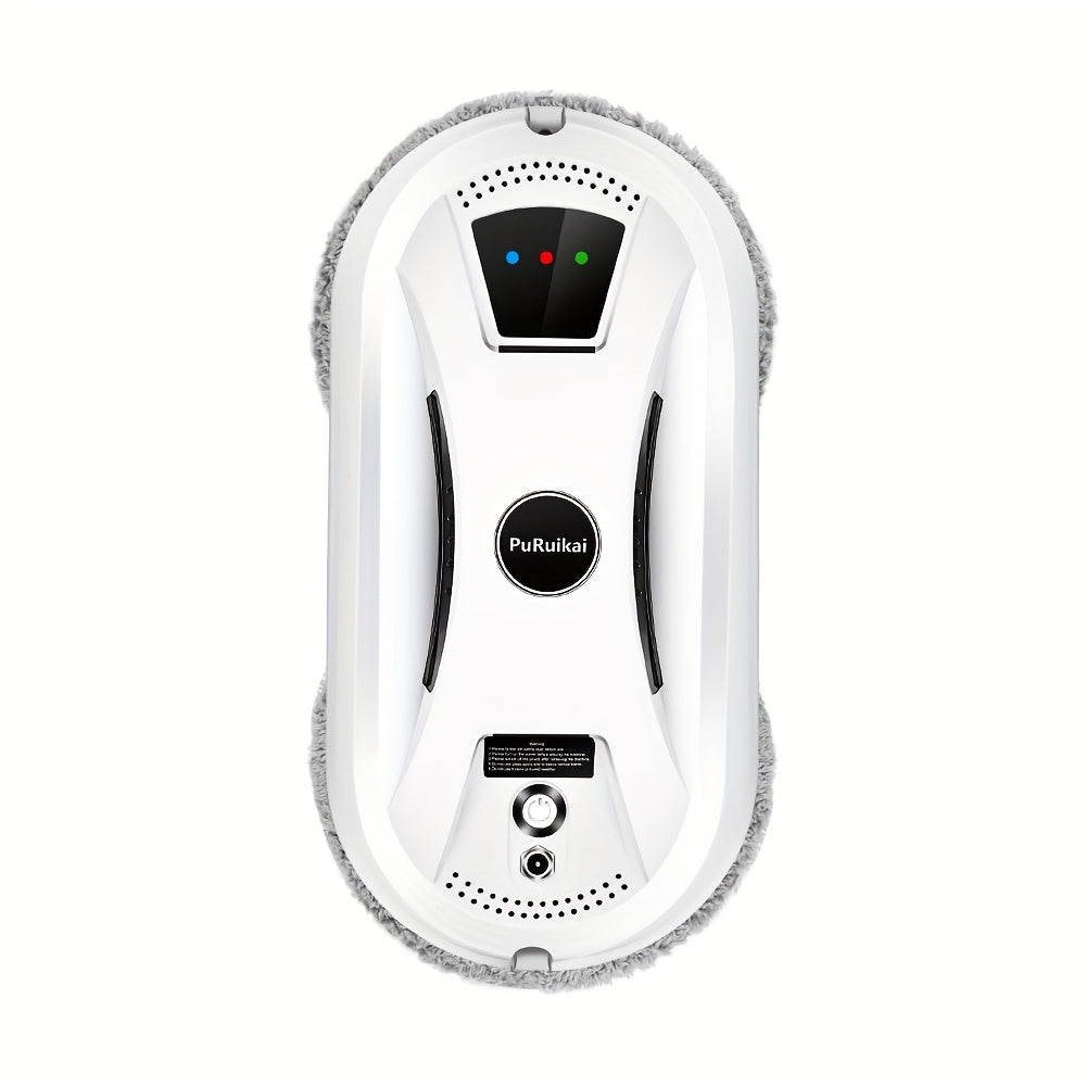 Pulitore di Finestra Completamente Automatico – Spazzola per Vetro Intelligente con Telecomando per una Pulizia Efficiente