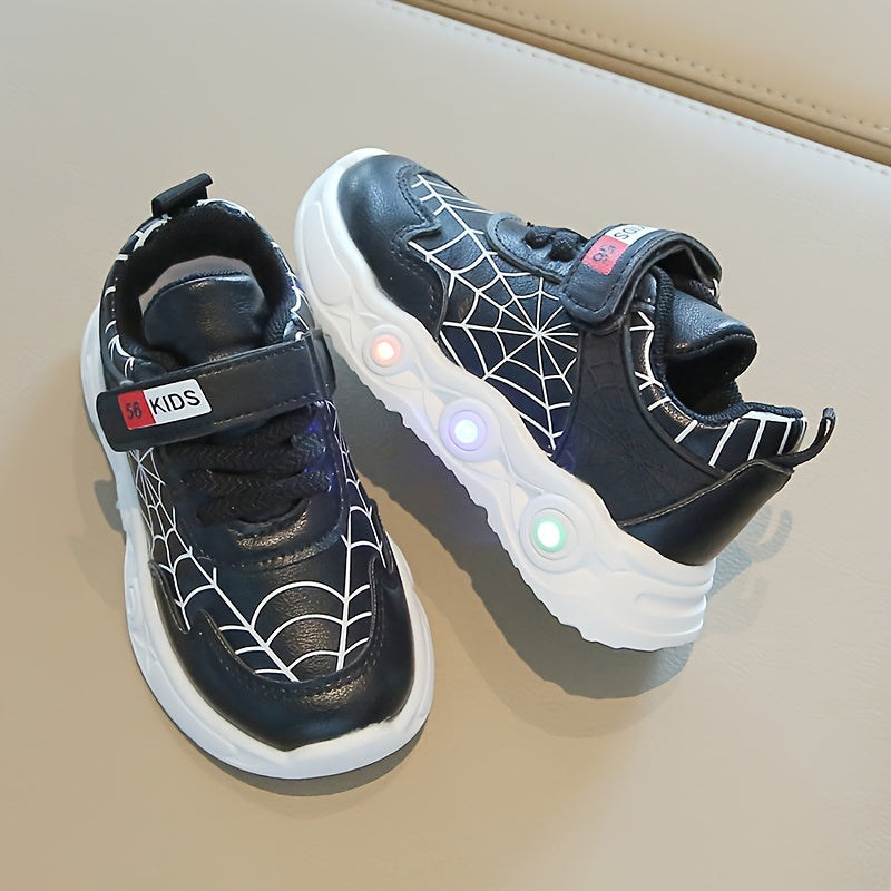 Scarpe LED Spider-Net - Per Bambini Avventurosi