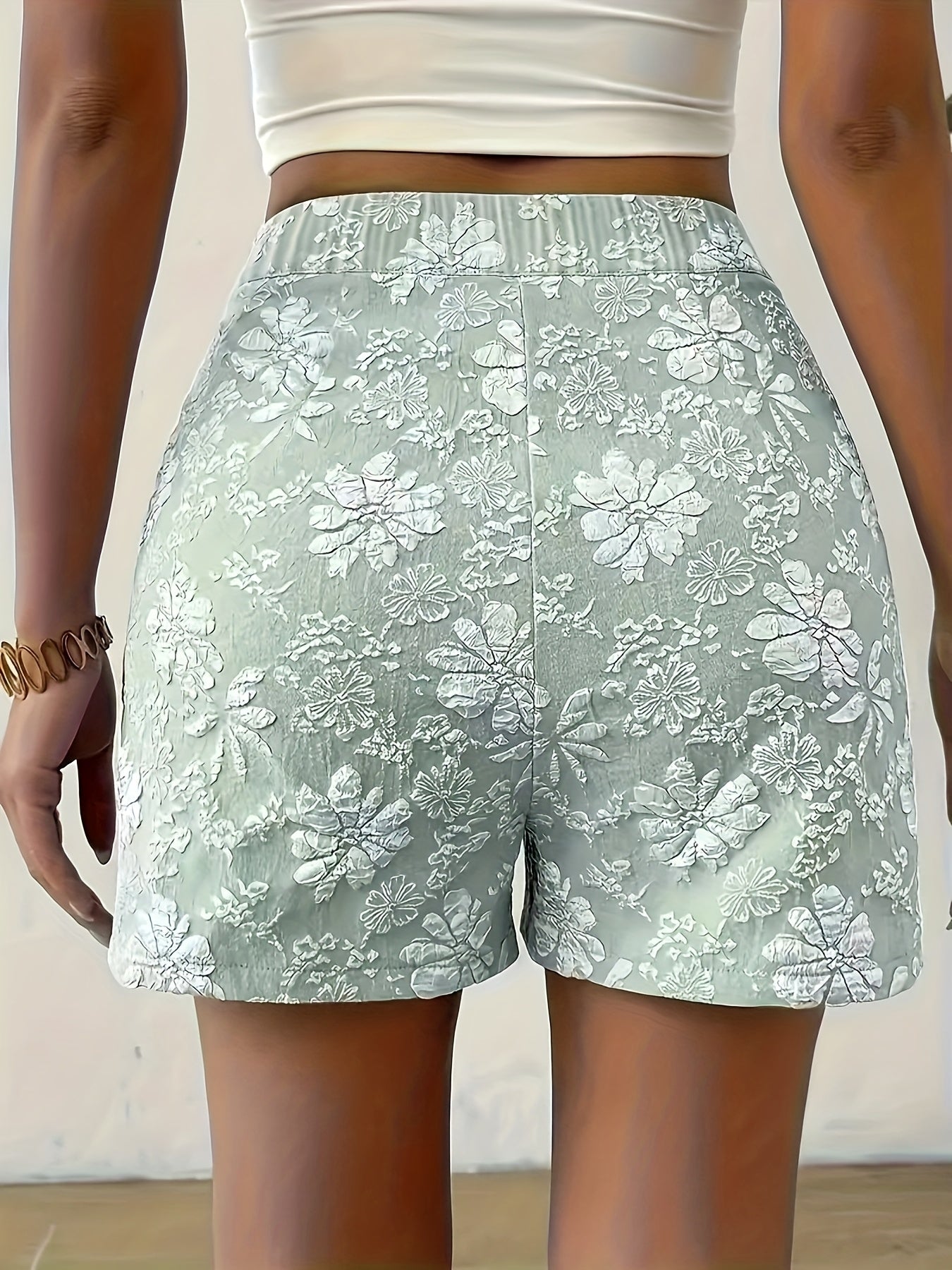 Shorts Eleganti in Jacquard per Donne – Casual e Modaiolo