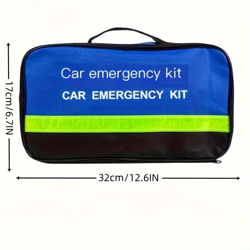 Kit di Emergenza Auto – Triangolo di Emergenza, Gilet di Sicurezza, Cavi e Altro