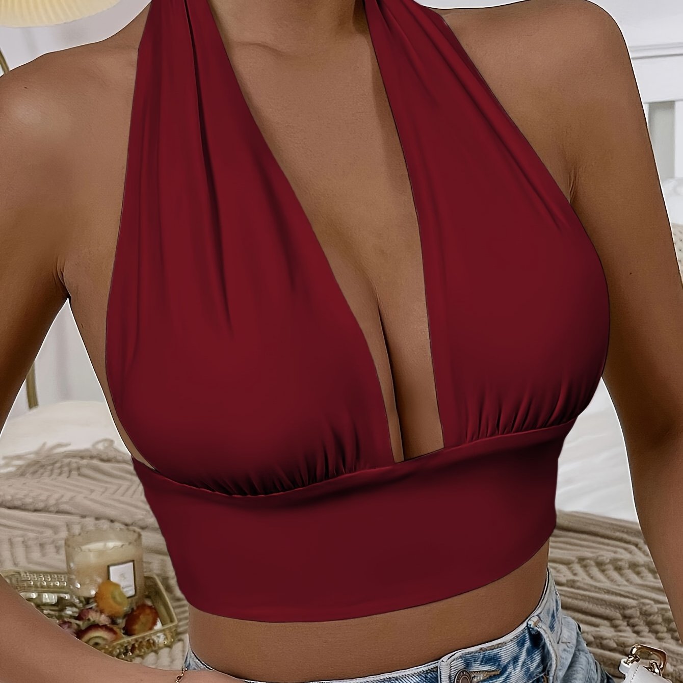 Elegante Top Bandeau Donna - Flessibile e alla Moda