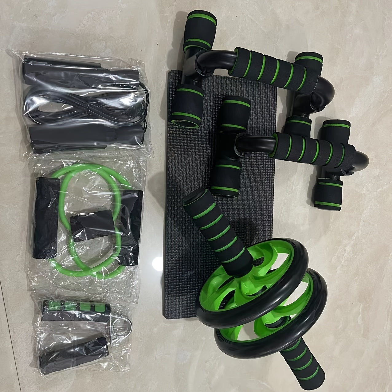 Set di Fitness CoreMax – Set di Allenamento da 7 Pezzi per Addominali e Core Forti