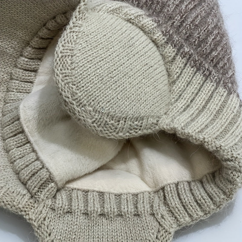 Cappello da Baseball in Maglia Jade – Protezione Calda e Stilosamente