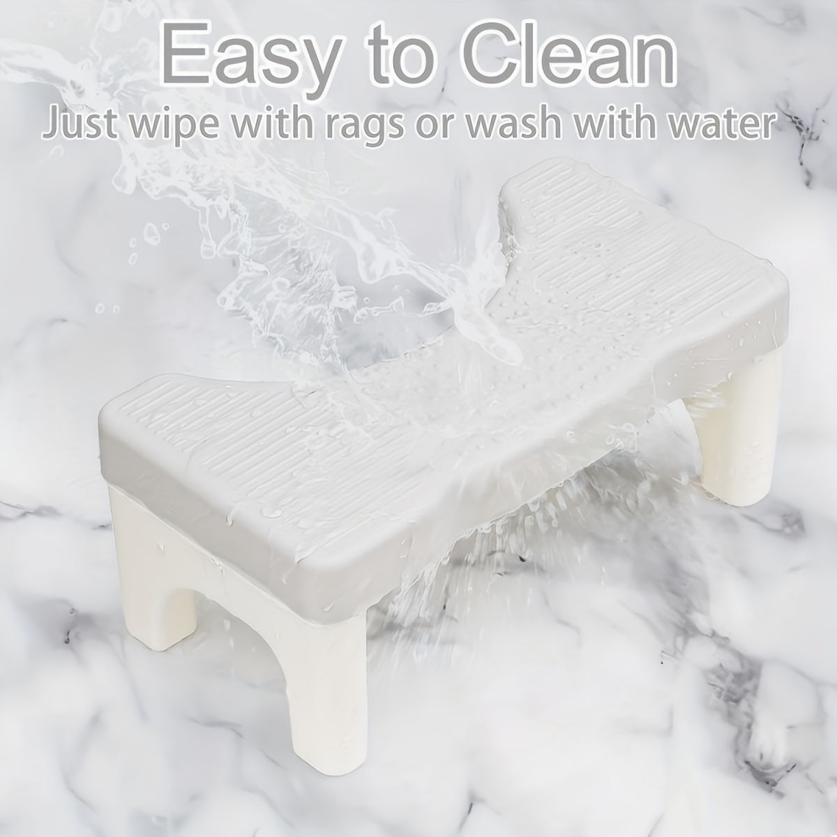 Sedia impilabile per toilette pratica - Per una postura migliore