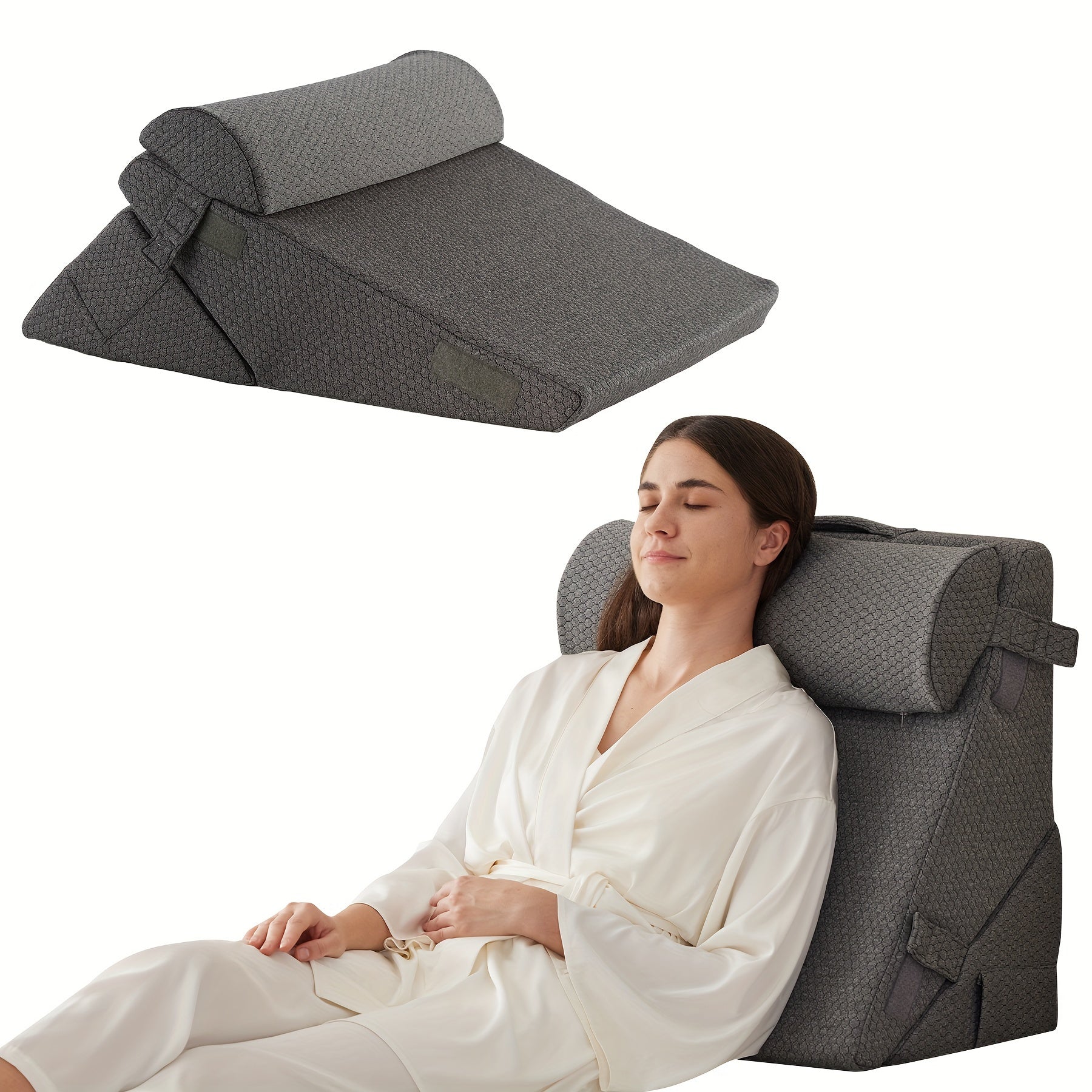 RelaxPlus Cuscino a Cuneo Regolabile – Comfort e Supporto durante il Recupero