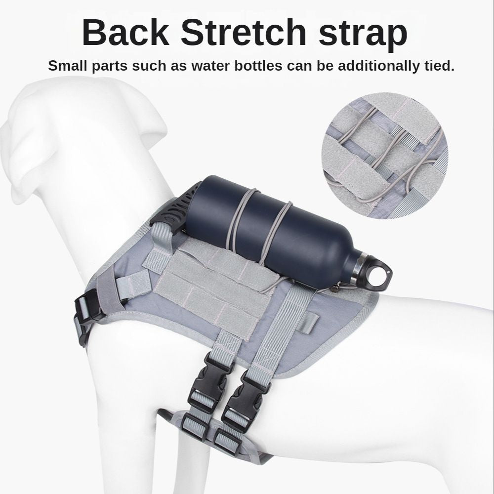 Imbracatura Tattica per Cani – Robusta e Regolabile per Cani Grandi