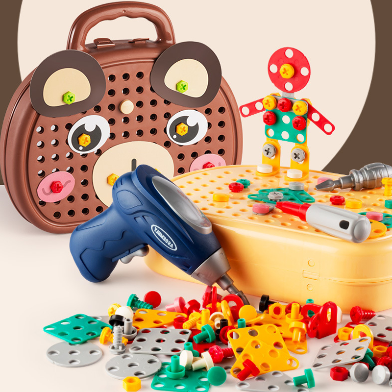 KidCreative Kit - Cassetta degli Attrezzi Completa per Creatività Illimitata