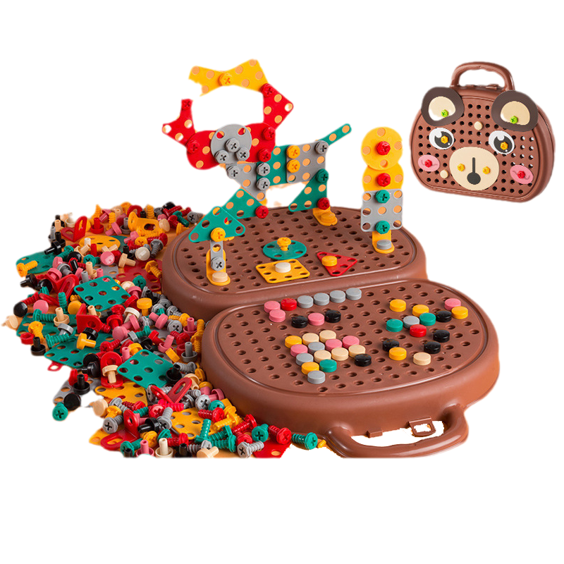 KidCreative Kit - Cassetta degli Attrezzi Completa per Creatività Illimitata