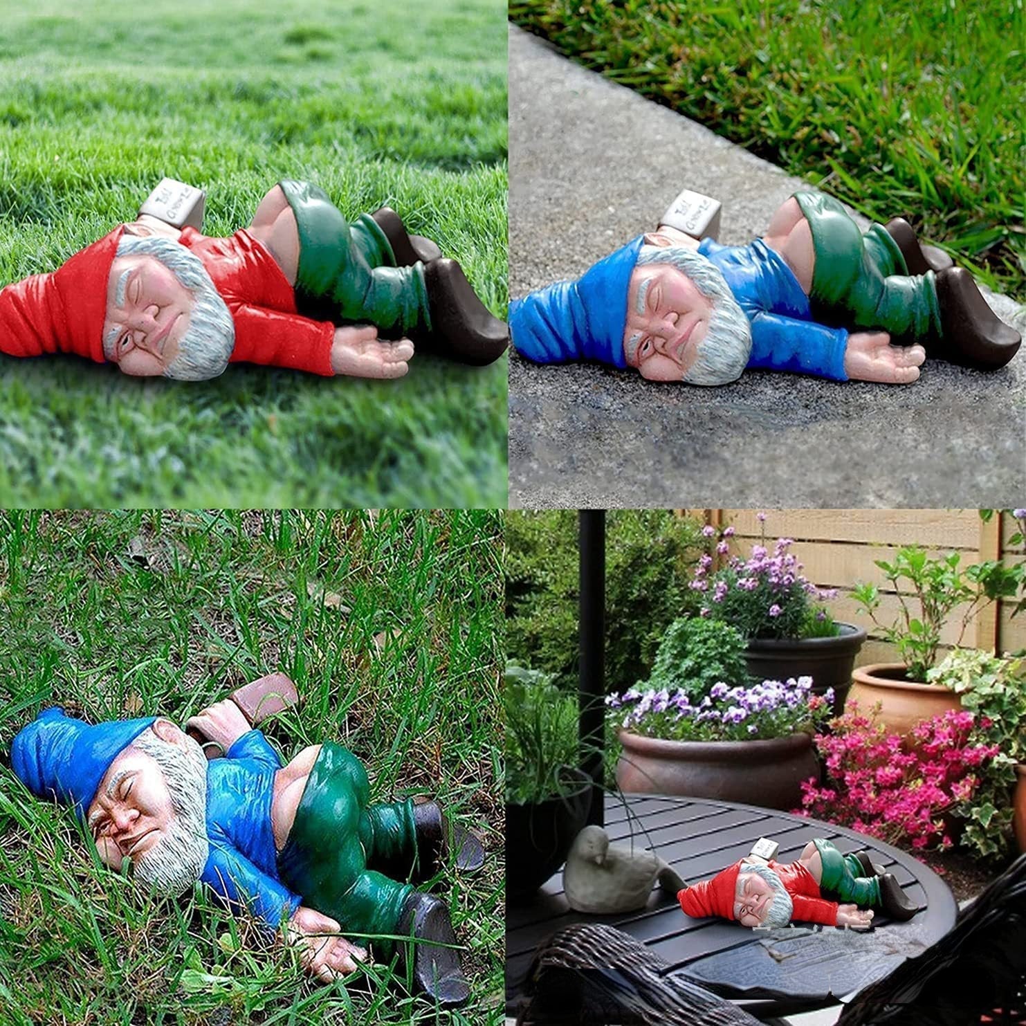 Lazy Larry Gnomo da Giardino – Il Dormiglione del Giardino