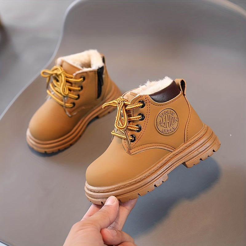 Stivali in Fleece alla Moda per Bambini - Caldi e Impermeabili