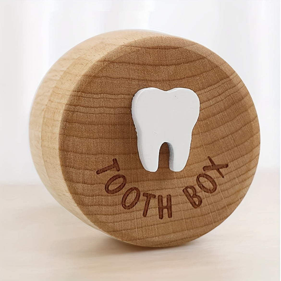 Scatola della Fatina dei Denti per Bambini - Scatola di Legno come Ricordo e Souvenir