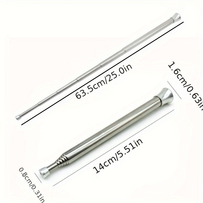 Tubo Telescopico per Soffiare Fuoco - Utile e Durevole per Attività all'Aperto