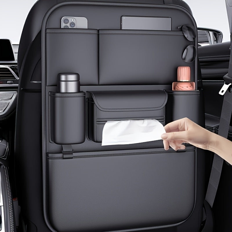 Organizzatore per schienale auto in PU pelle – Elegante e funzionale