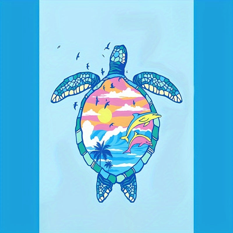 TropiComfort Tappeto da Spiaggia Oversize – Ampio, Durevole e Resistente alla Sabbia